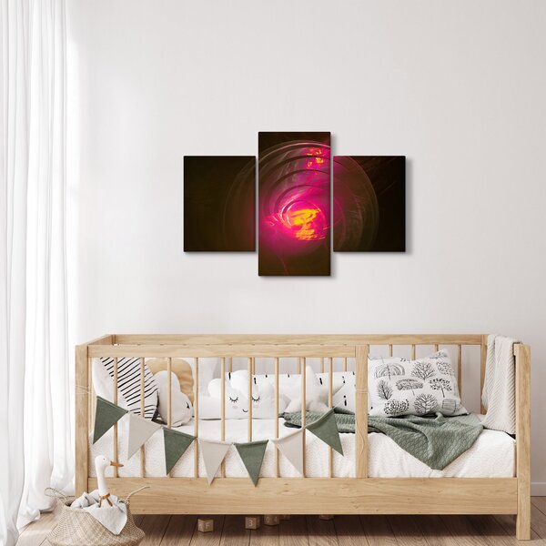 Slika - spiralna apstrakcija (90x60 cm)