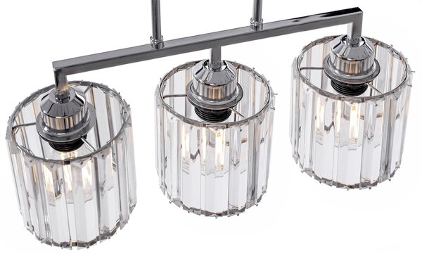 VISEĆA SVJETILJKA GLAMOUR CHROME 3xE27 392228