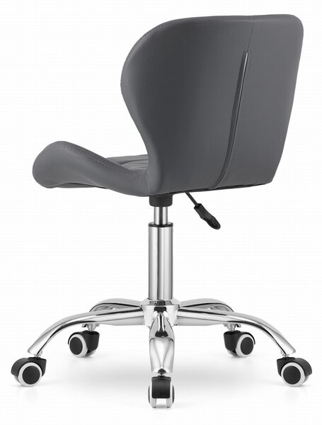 Uredska stolica outlet - Avola grey leather
