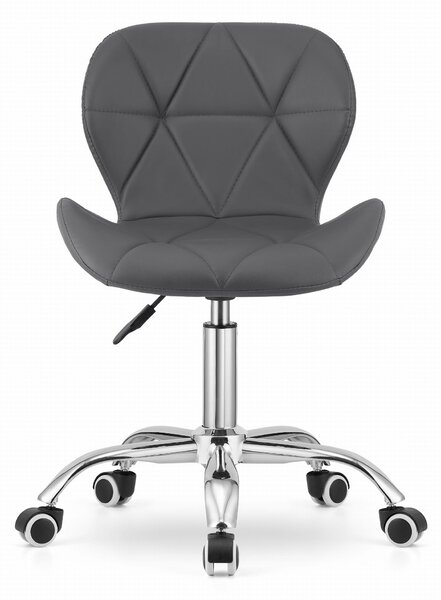 Uredska stolica outlet - Avola grey leather