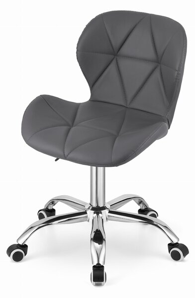 Uredska stolica outlet - Avola grey leather