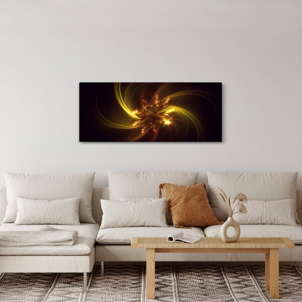 Slika - apstrakcija propelera (120x50 cm)