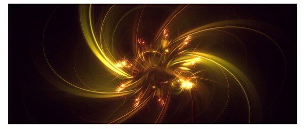 Slika - apstrakcija propelera (120x50 cm)