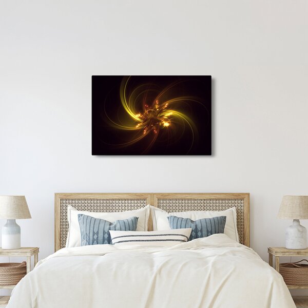 Slika - apstrakcija propelera (90x60 cm)