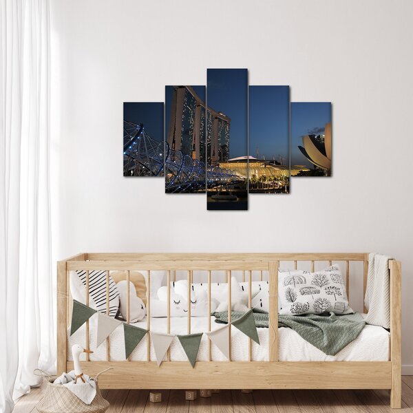 Slika moderne metropole (150x105 cm)
