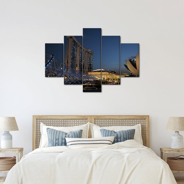 Slika moderne metropole (150x105 cm)