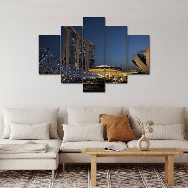 Slika moderne metropole (150x105 cm)
