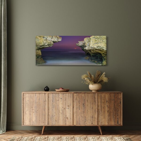 Slika - morska litica (120x50 cm)