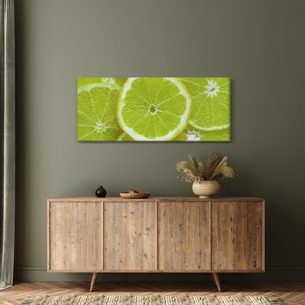 Slika - razrezani limun (120x50 cm)
