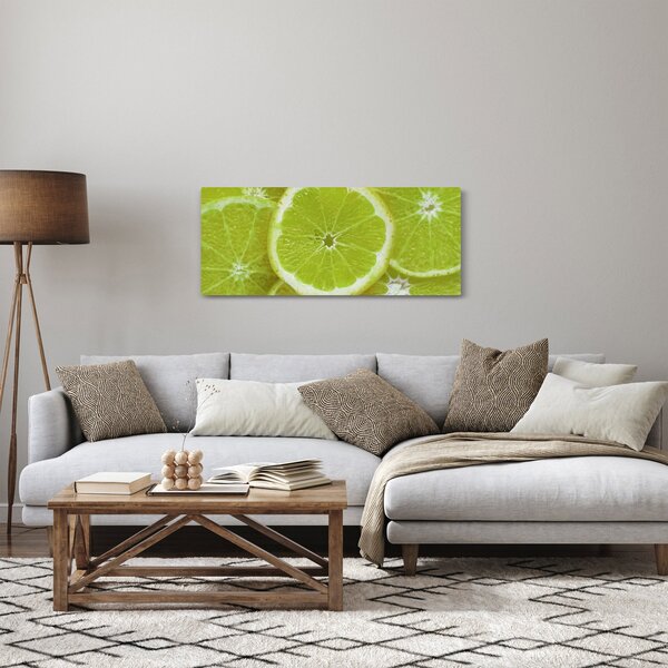 Slika - razrezani limun (120x50 cm)