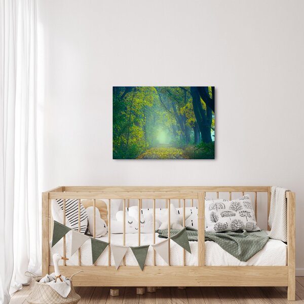 Slika staze obrubljene drvećem (70x50 cm)