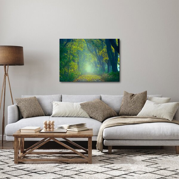 Slika staze obrubljene drvećem (70x50 cm)