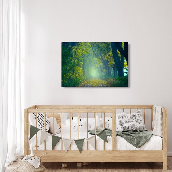 Slika staze obrubljene drvećem (90x60 cm)