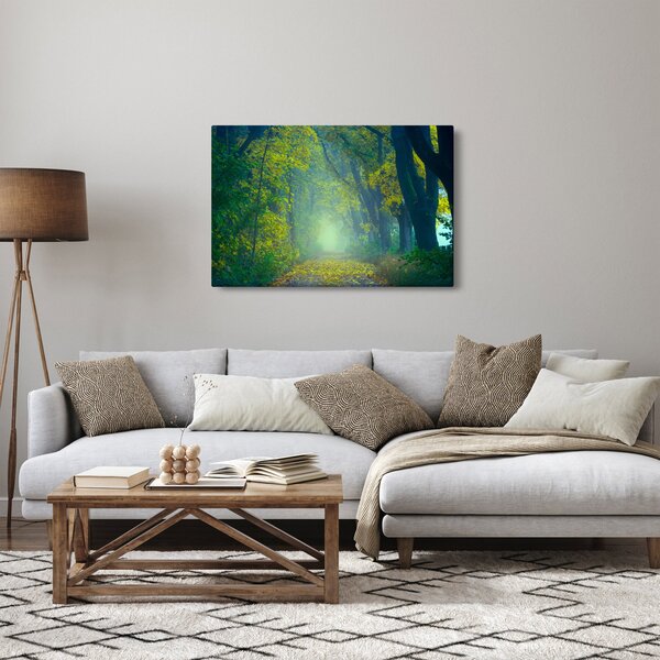 Slika staze obrubljene drvećem (90x60 cm)
