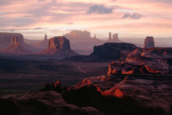 Fotografija Wild West, Monument Valley from the, Francesco Riccardo Iacomino, (40 x 26.7 cm)