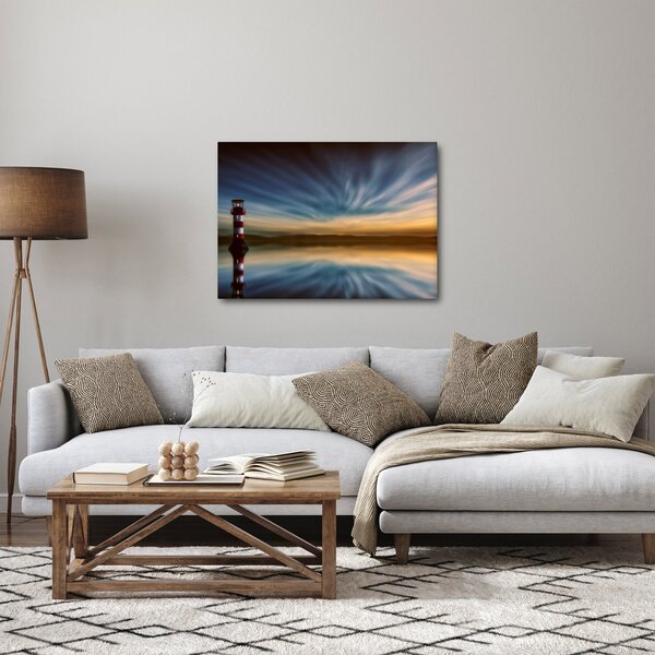 Slika svjetionika u moru (70x50 cm)