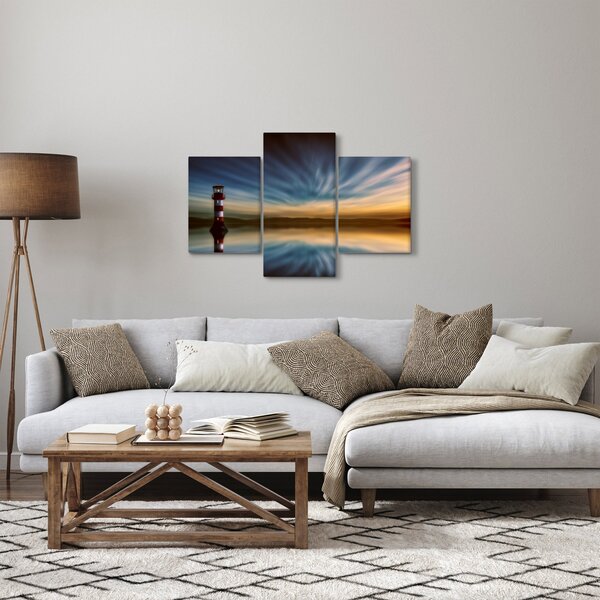 Slika svjetionika u moru (90x60 cm)