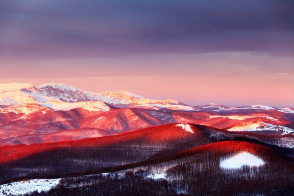 Fotografija Balkan Mountains, Bulgaria - December 2012:, Evgeni Dinev Photography, (40 x 26.7 cm)