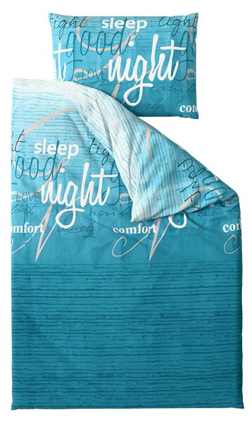 Pamučna posteljina BLUE DREAM tirkizna Dimenzije posteljine: 70 x 90 cm | 140 x 200 cm