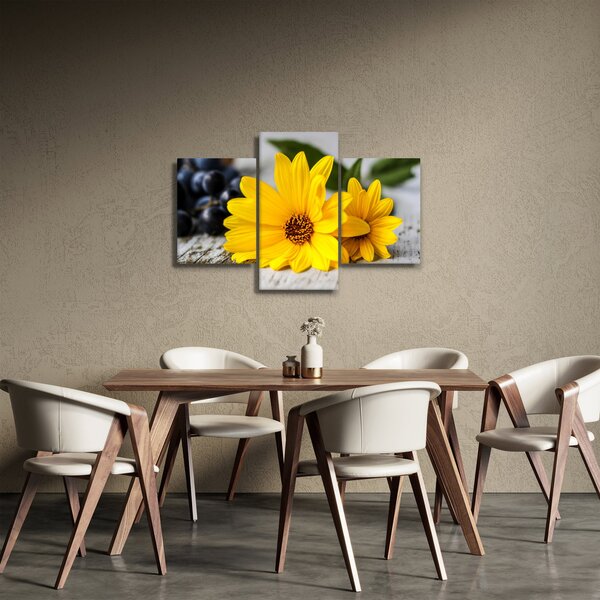 Slika žutog cvijeća (90x60 cm)