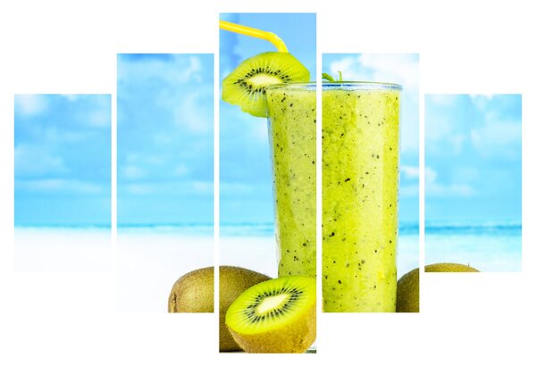 Slika - kiwi smoothie (150x105 cm)
