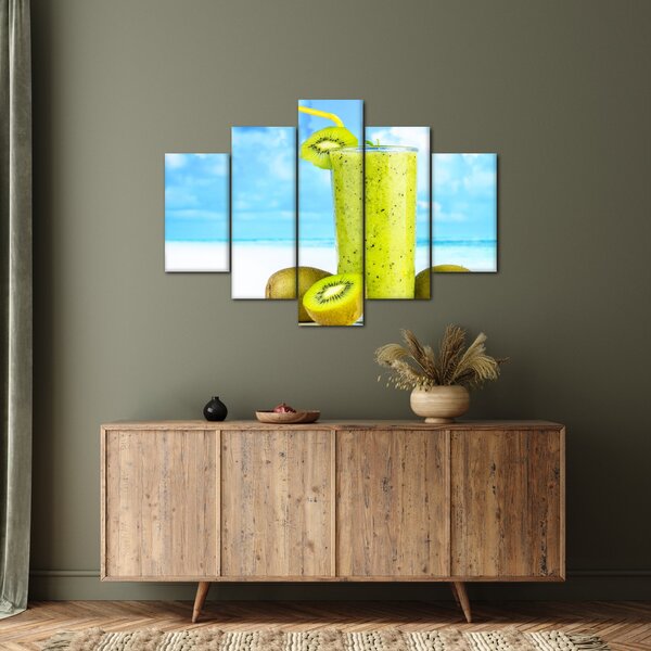 Slika - kiwi smoothie (150x105 cm)