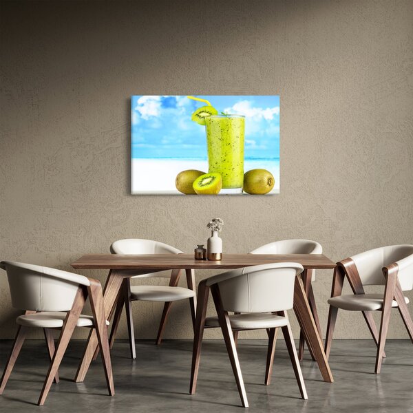 Slika - kiwi smoothie (90x60 cm)
