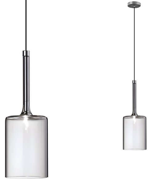Stropni luster / zidni APP1702-1CP GREY B
