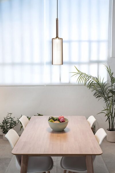 Stropni luster / zidni APP1700-1CP AMBER C