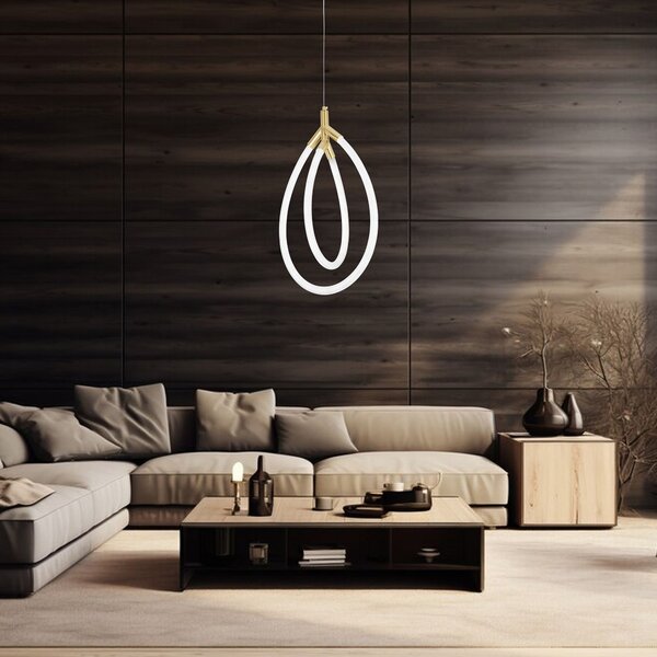LED svijetiljka G017-CP Gold