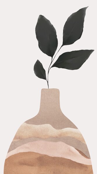 Ilustracija Vase layers, Melloi Art Prints, (26.7 x 40 cm)