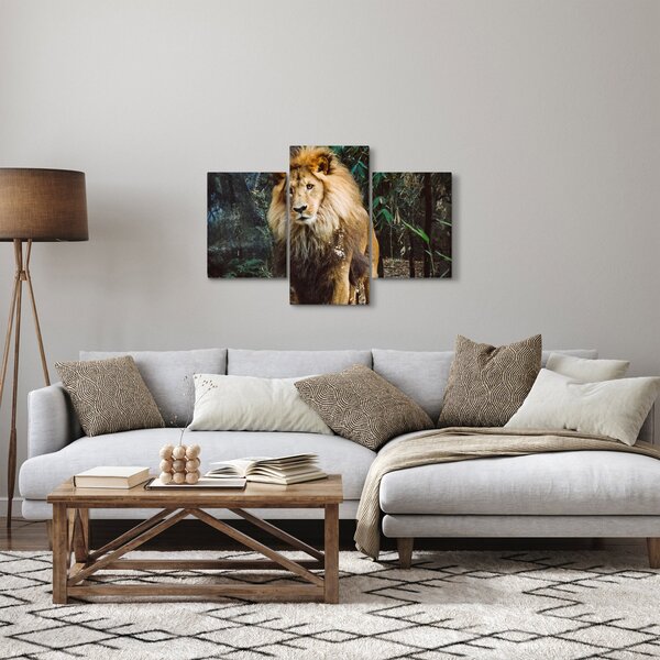 Slika lava u prirodi (90x60 cm)