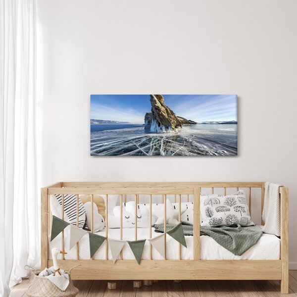 Slika ledenih stijena (120x50 cm)
