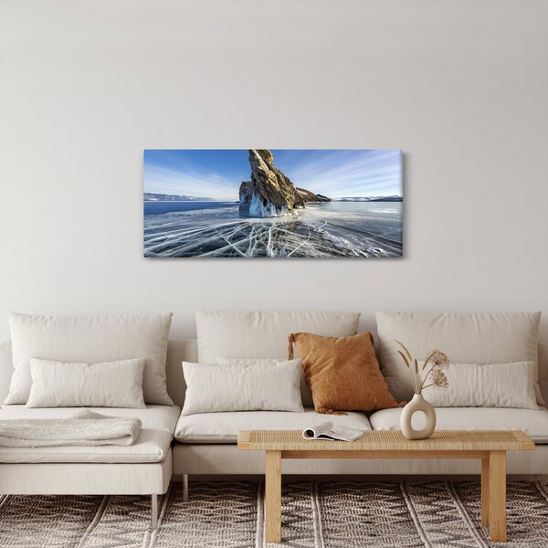 Slika ledenih stijena (120x50 cm)