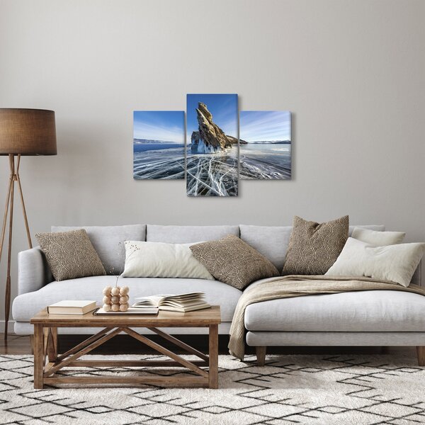 Slika ledenih stijena (90x60 cm)