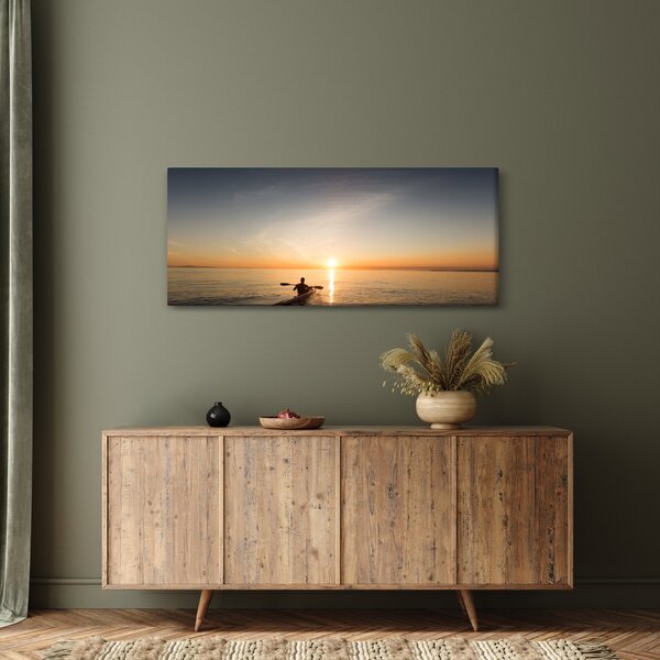 Slika - kajak na moru (120x50 cm)