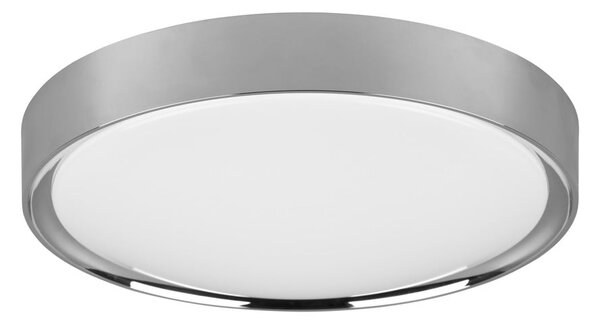 LED stropna svjetiljka u sjajnoj srebrnoj boji ø 33 cm Clarimo - Trio