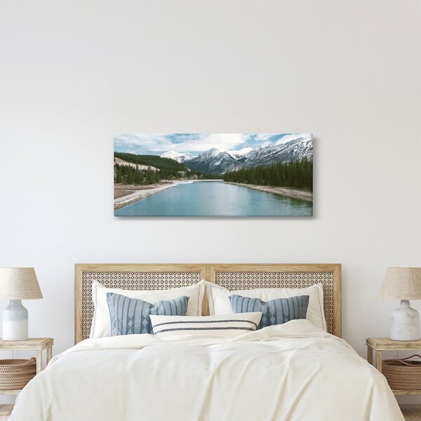 Slika planinskog krajolika (120x50 cm)