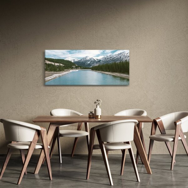 Slika planinskog krajolika (120x50 cm)