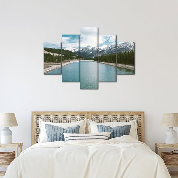 Slika planinskog krajolika (150x105 cm)
