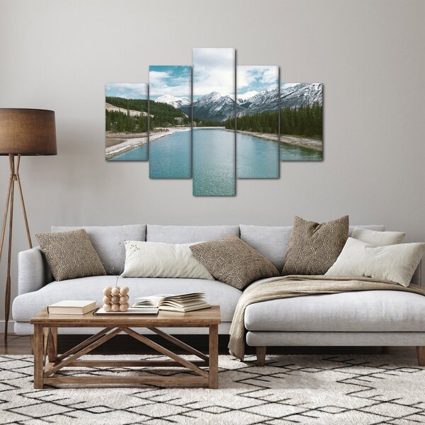 Slika planinskog krajolika (150x105 cm)