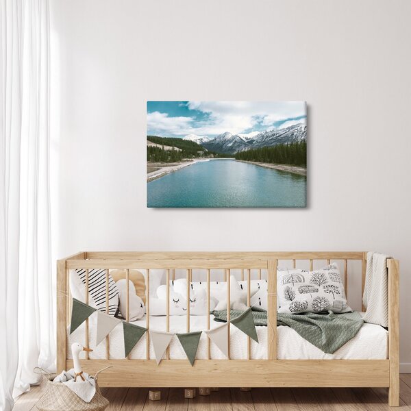 Slika planinskog krajolika (90x60 cm)