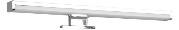 LED zidna svjetiljka u sjajnoj srebrnoj boji (duljina 40 cm) Lino - Trio