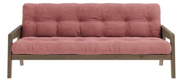 Roza kauč na razvlačenje 204 cm Grab Carob - Karup Design