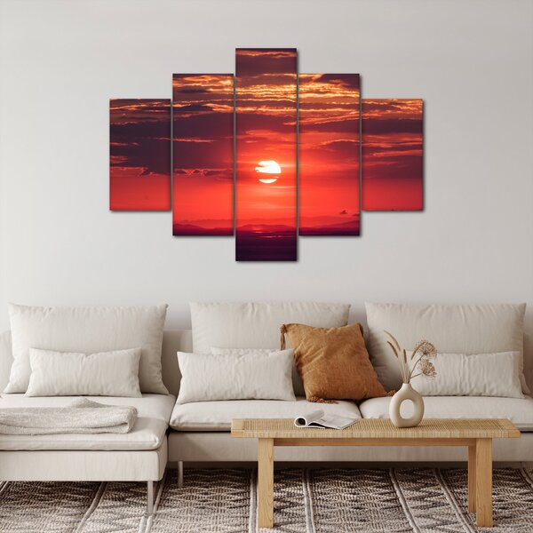 Slika šarenog sunca (150x105 cm)