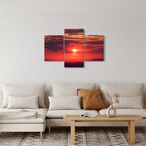 Slika šarenog sunca (90x60 cm)