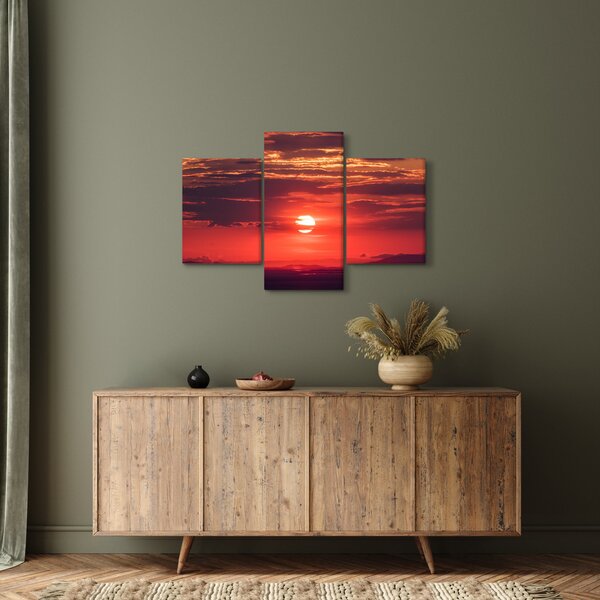 Slika šarenog sunca (90x60 cm)