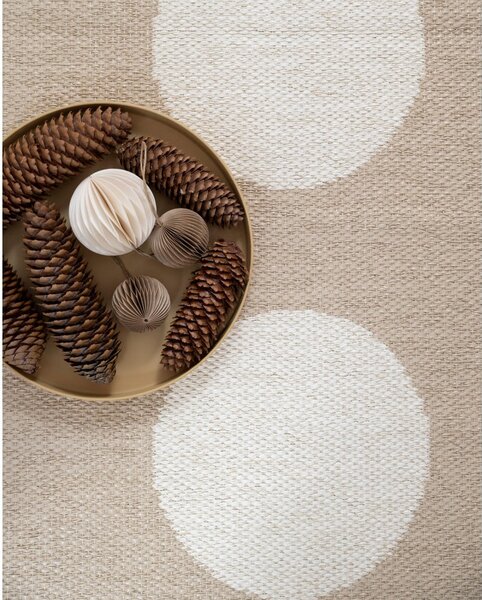Bež unutarnji i vanjski tepih 70x90 cm Vera Beige – Pappelina