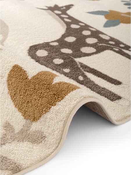 Krem dječji tepih 120x170 cm Animal Safari – Hanse Home