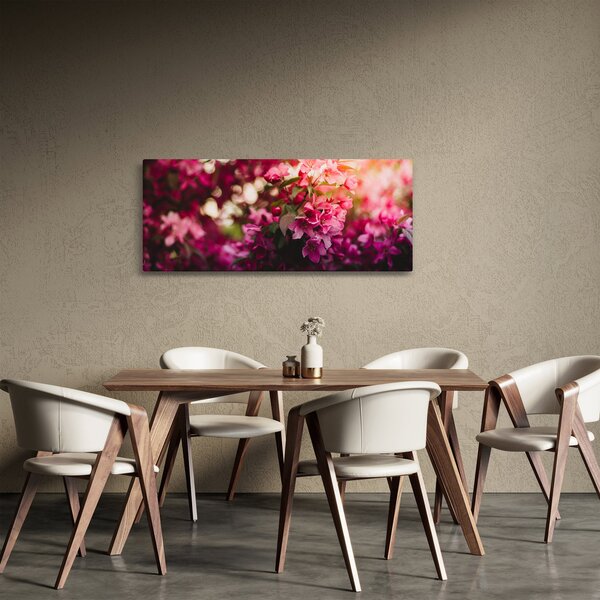Slika cvijetova procvalog grma (120x50 cm)